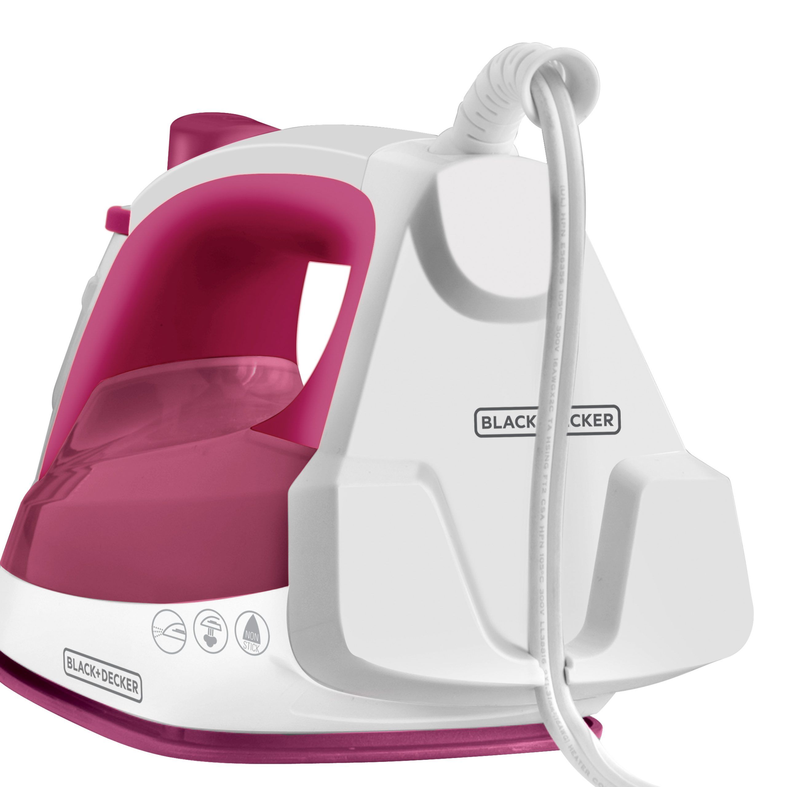 Plancha de Vapor Black+Decker Antideslizante IR1850 Morada - imagen 3