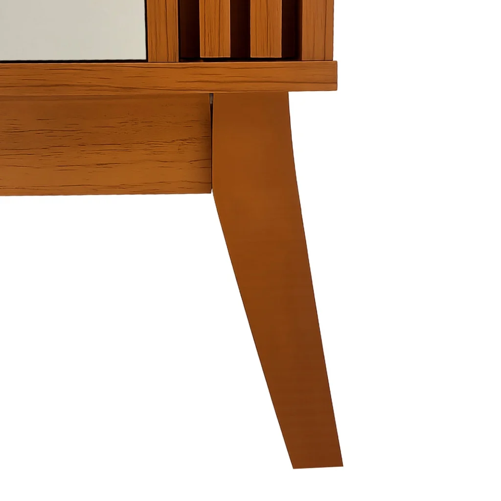 Mueble para TV 160 cm EDN Móveis 776176 Off White - imagen 4