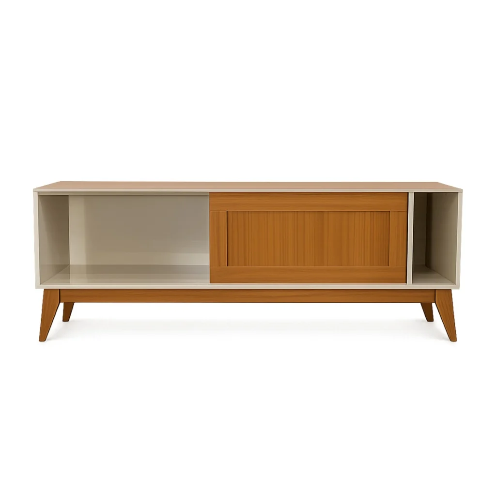 Mueble de TV con estantes 136 cm EDN Móveis 776290 - imagen 2