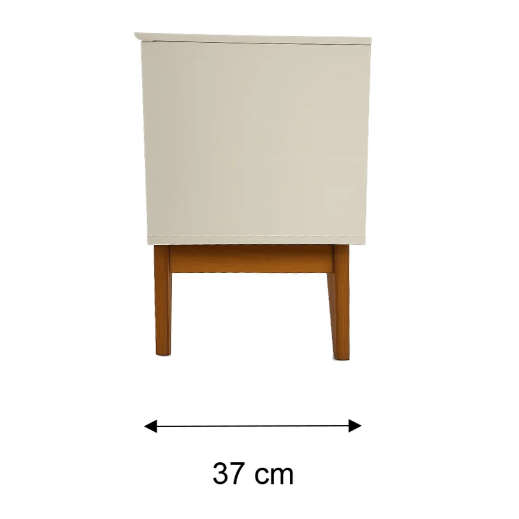 Mueble de TV con estantes 136 cm EDN Móveis 776290 - imagen 6