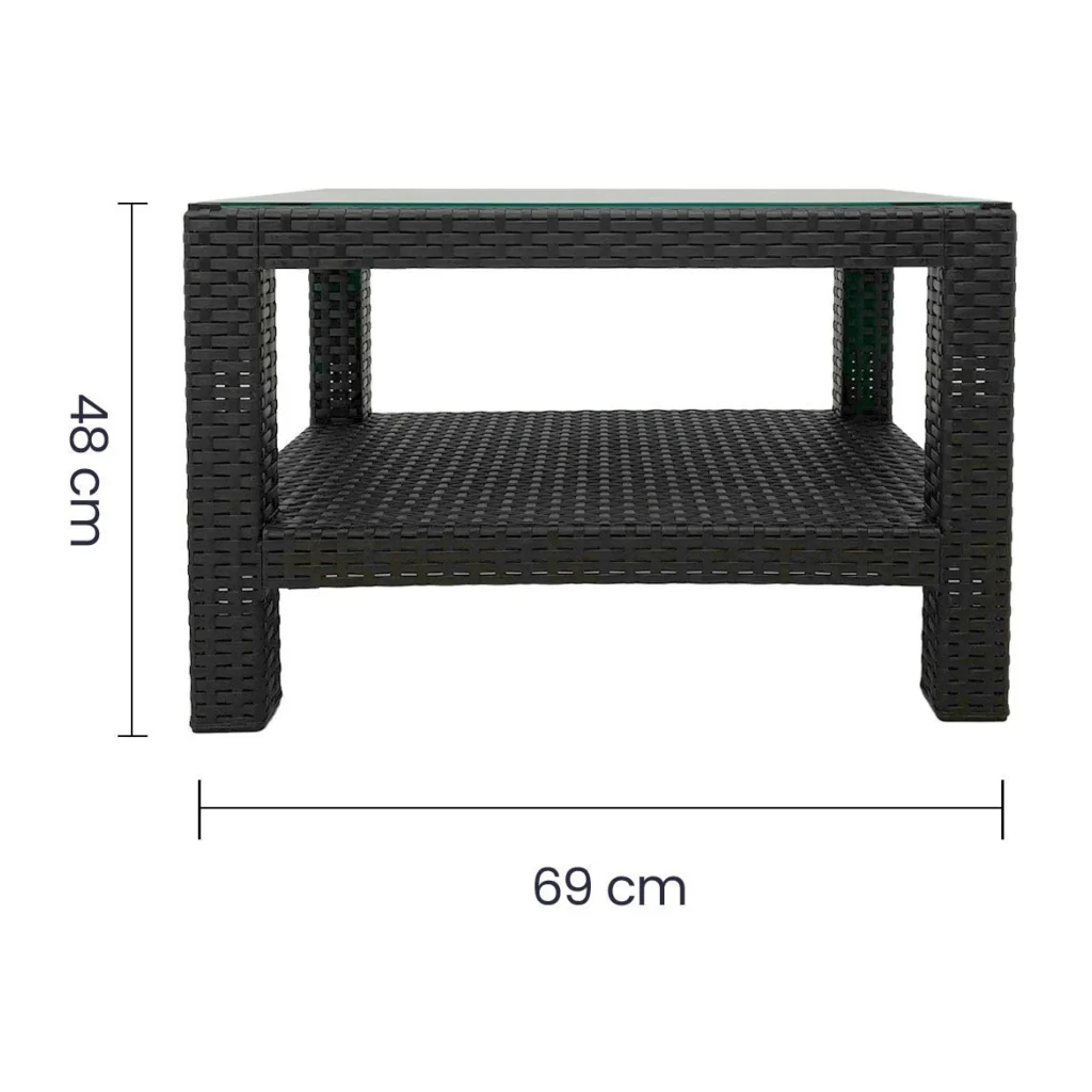 Mesa de Centro Tavarúa Reyplast Vidrio MSX050000 - imagen 3
