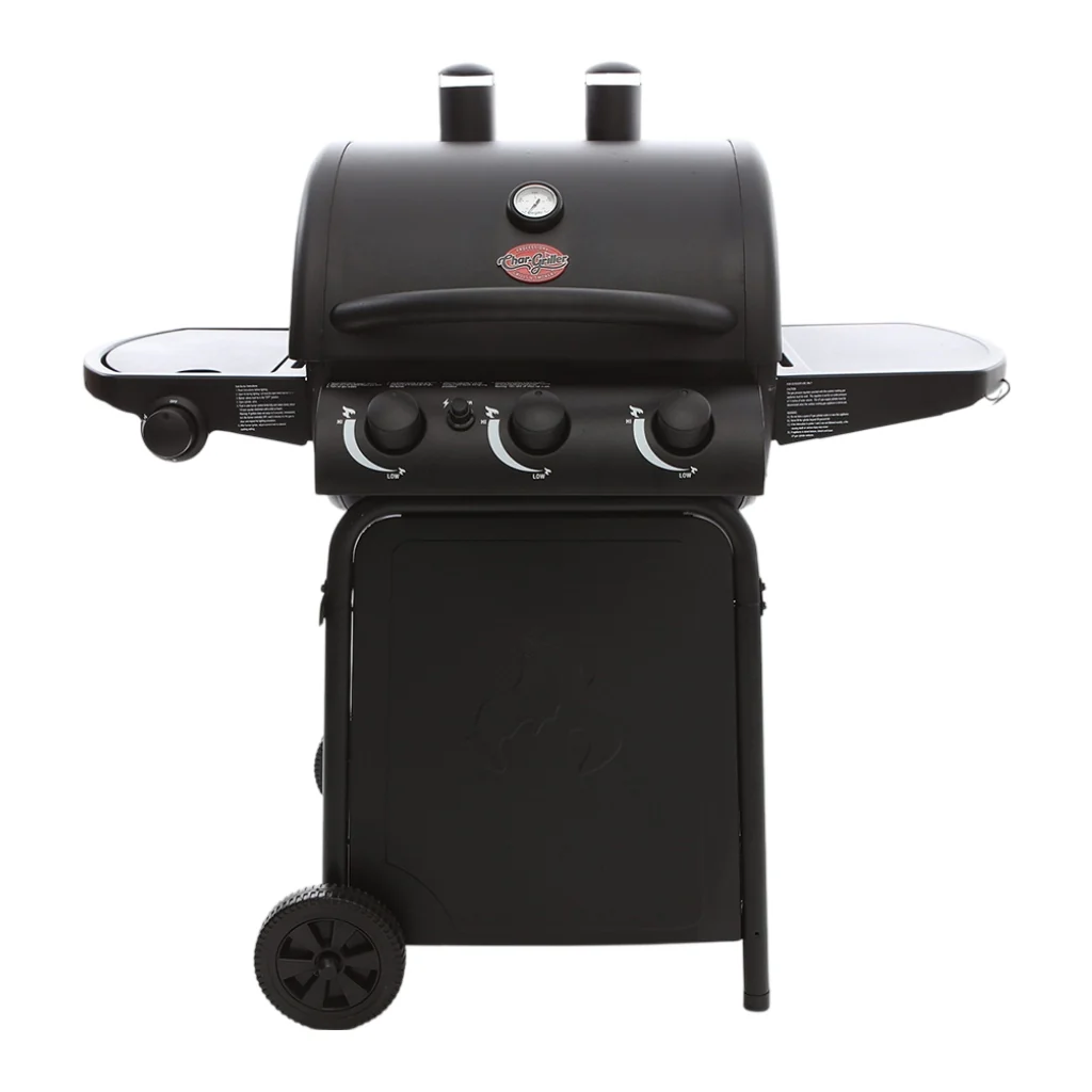 Parrilla a Gas Char-Griller 3 Quemadores + Quemador Lateral E3072 - imagen 3