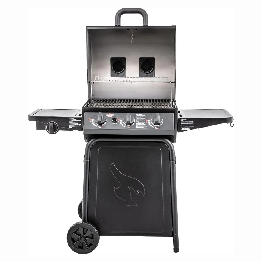 Parrilla a Gas Char-Griller 3 Quemadores + Quemador Lateral E3072 - imagen 10