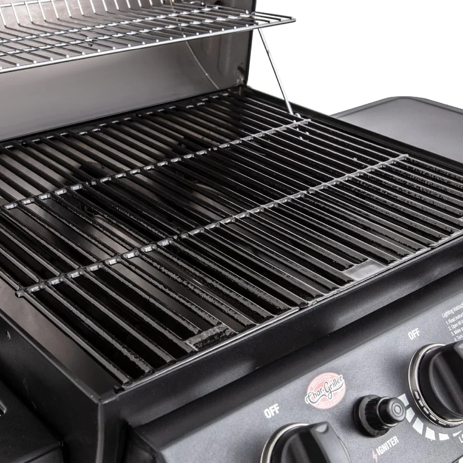 Parrilla a Gas Char-Griller 3 Quemadores + Quemador Lateral E3072 - imagen 11