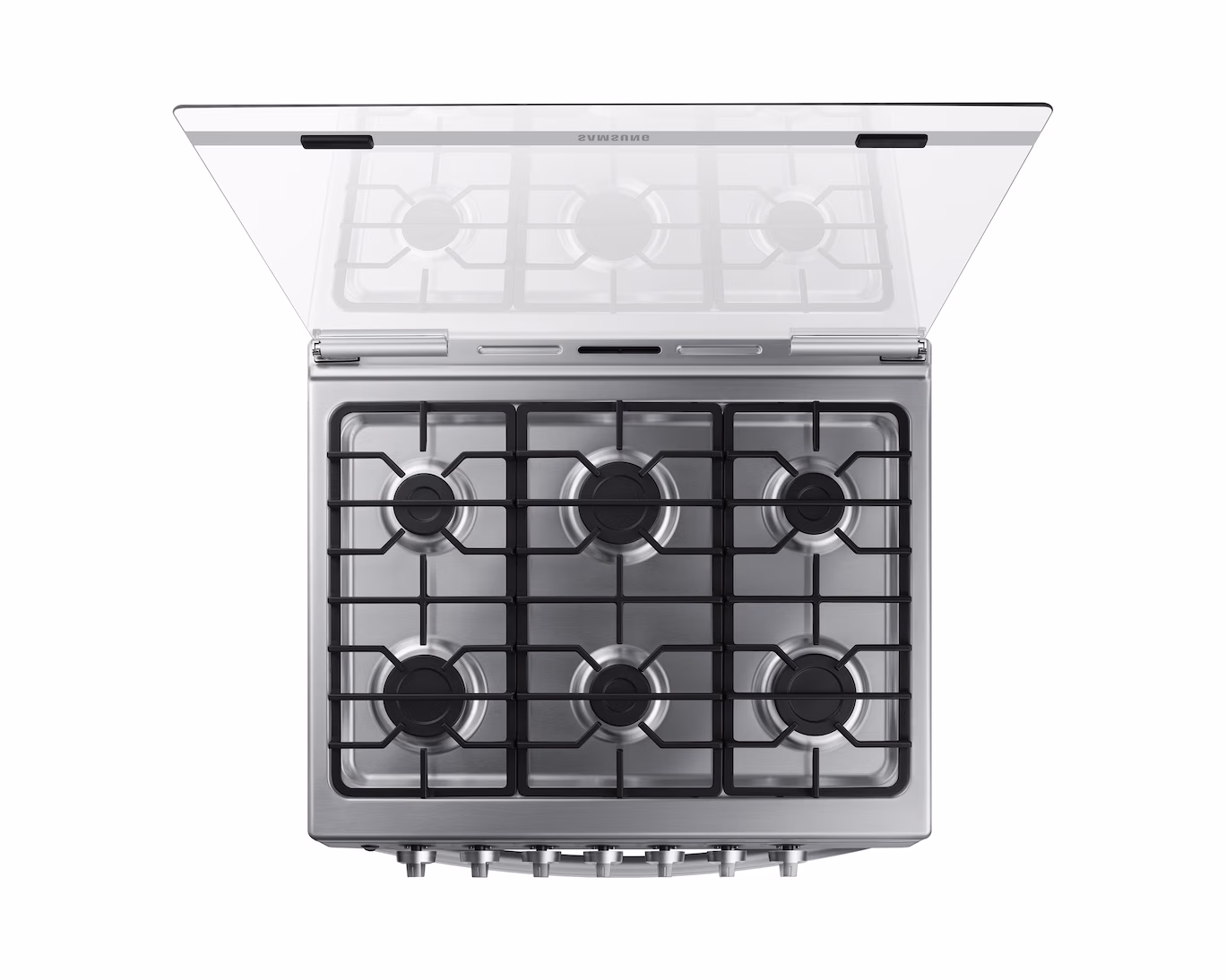 Cocina a Gas Samsung 30" 6 Quemadores NX52D3000MV/AX Plateada - imagen 6