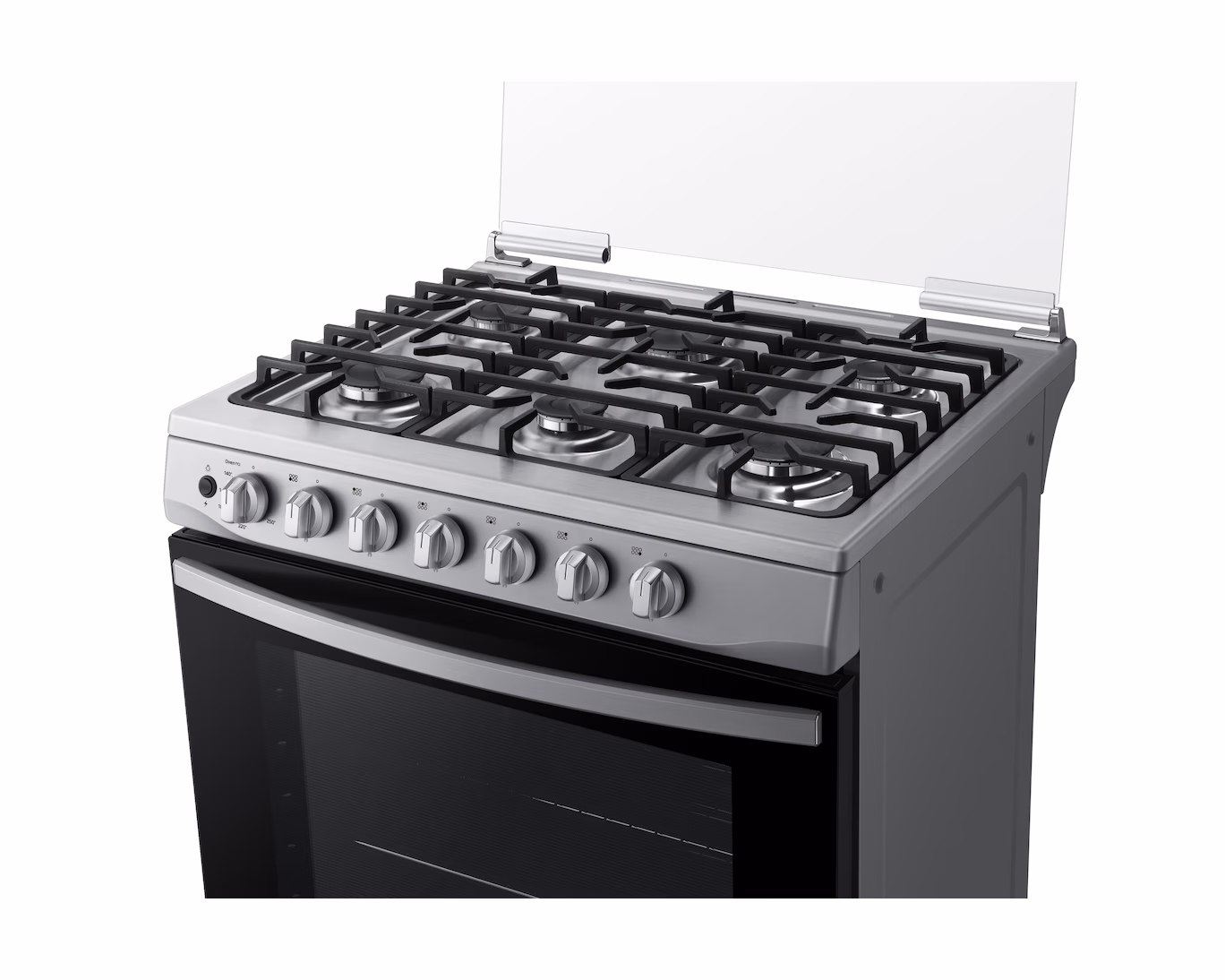 Cocina a Gas Samsung 30" 6 Quemadores NX52D3000MV/AX Plateada - imagen 7
