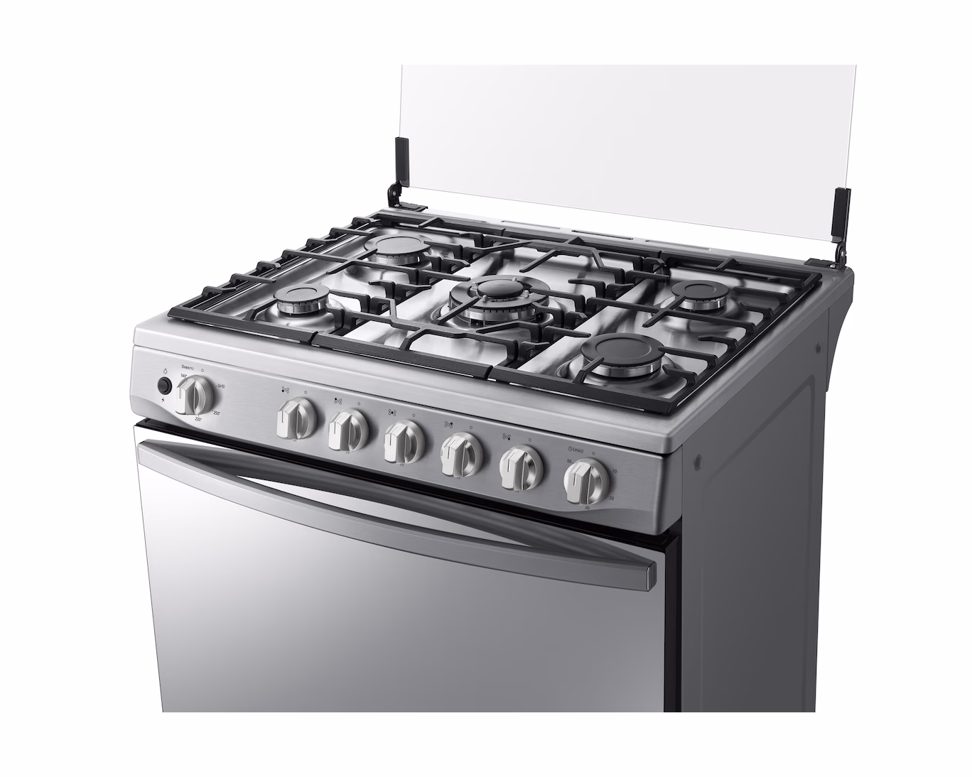 Cocina a Gas Samsung 30" 5 Quemadores Acero Inoxidable NX52T7522LS/AP - imagen 7