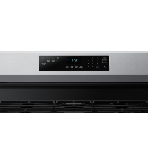 Cocina a Gas Samsung 30" 5 Quemadores Acero Inoxidable NX60B6515SS/AP Negro - imagen 7