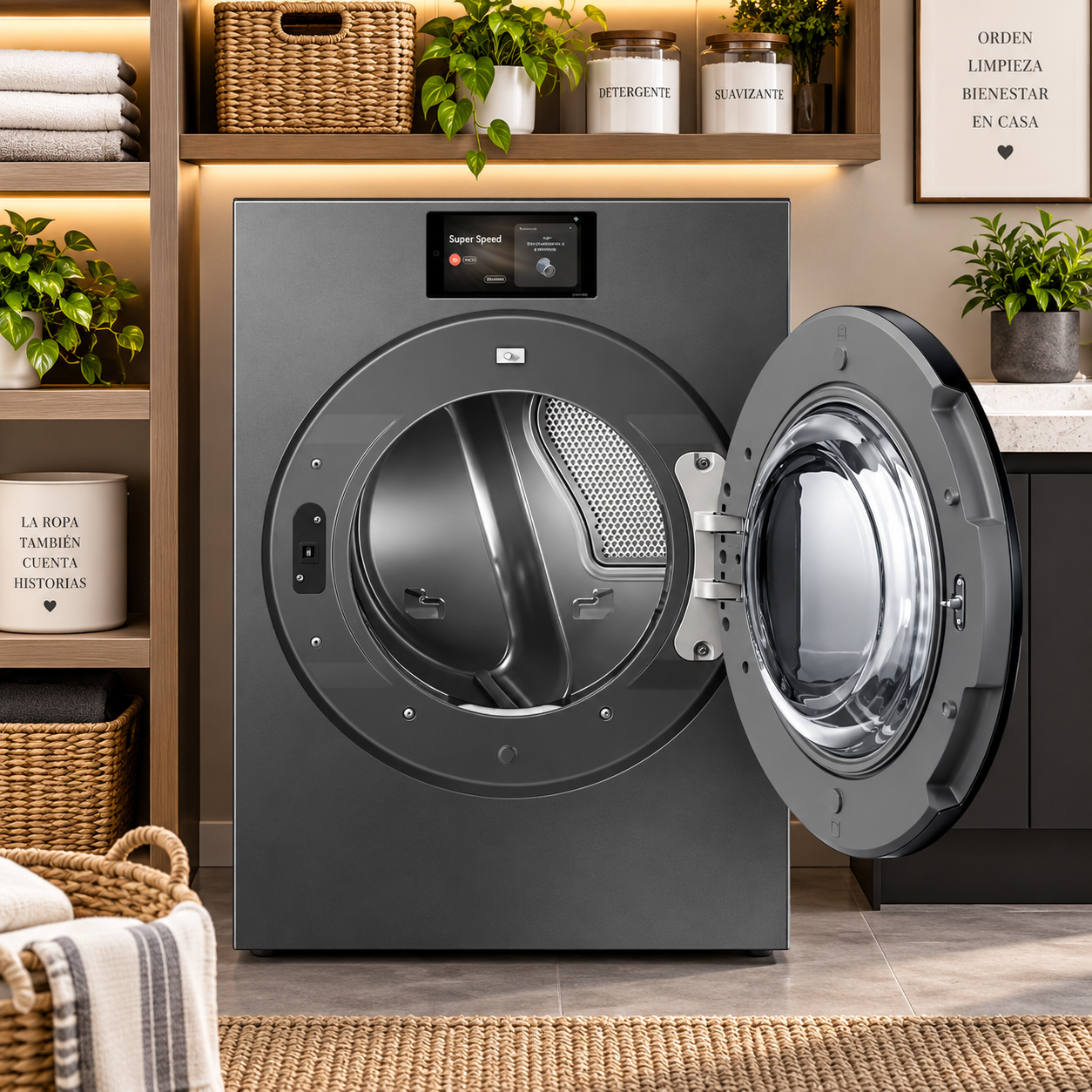 Secadora a Gas Samsung Carga Frontal 24 Kg DV90F24UPSAP - imagen 8