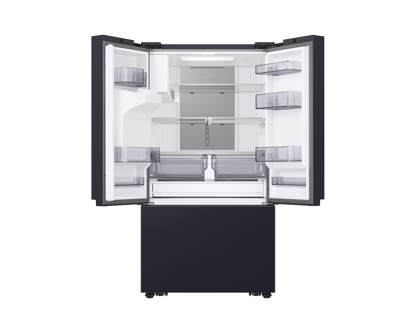 Refrigeradora Samsung French Door 32 Pies Cúbicos Pantalla Inteligente RF32CG5910B1AP Negro - imagen 5