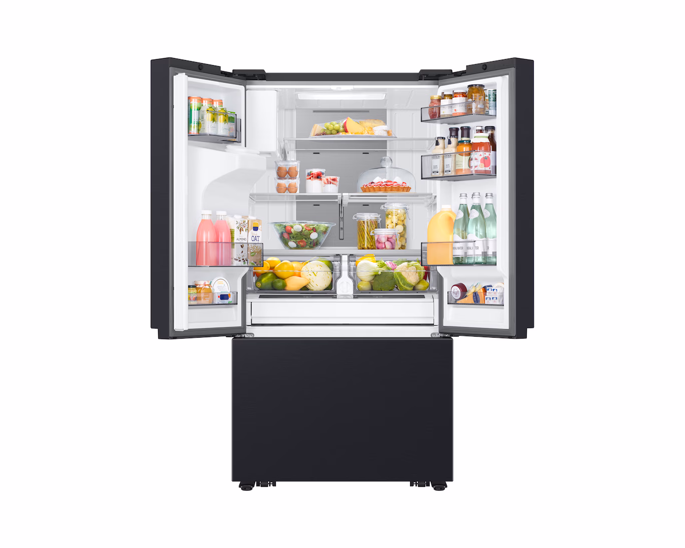 Refrigeradora Samsung French Door 32 Pies Cúbicos Pantalla Inteligente RF32CG5910B1AP Negro - imagen 6