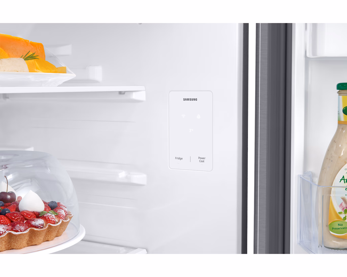 Refrigeradora Samsung 11 pies con Dispensador de Agua WiFi RT31DG5224S9AP - imagen 7