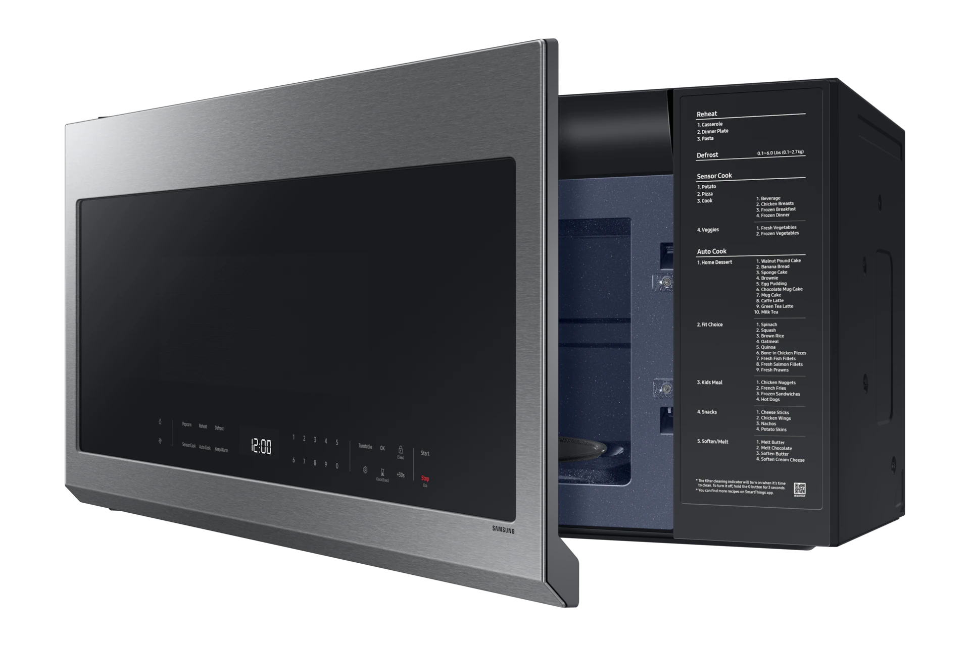 Horno Microondas Samsung con Extractor  2.1"" ME21DG6300SRAA - imagen 5