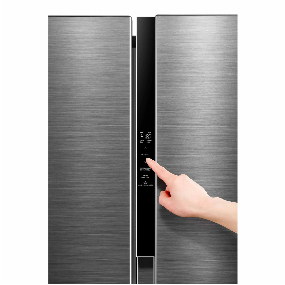 Refrigeradora Midea Side by Side Inverter Quattro 16 Pies MDRS619FGM46 - imagen 5