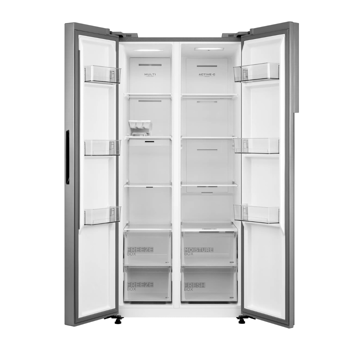 Refrigeradora Midea Side by Side Inverter Quattro 16 Pies MDRS619FGM46 - imagen 7