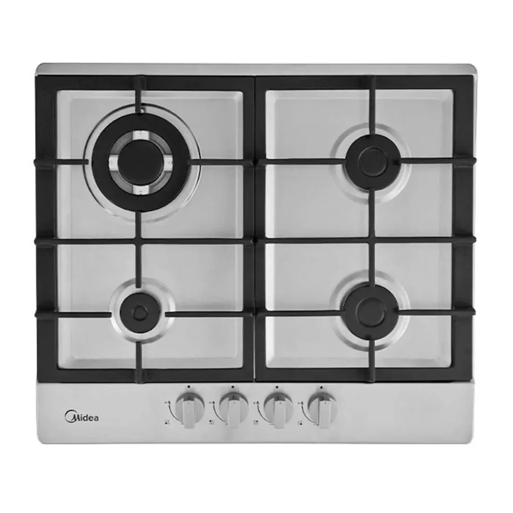 Plantilla de Gas Empotrable 24" Midea Acero Inoxidable MTGB24R3402GS - imagen 3
