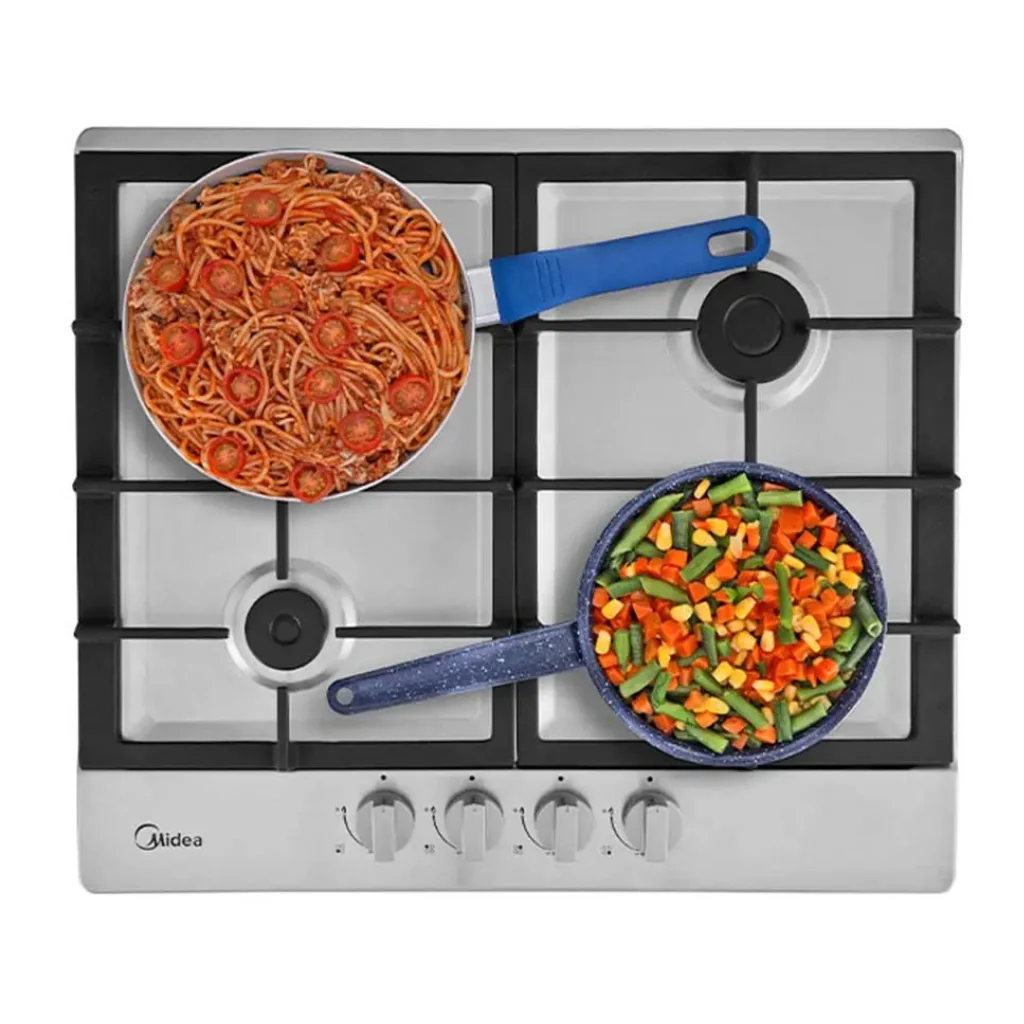 Plantilla de Gas Empotrable 24" Midea Acero Inoxidable MTGB24R3402GS - imagen 5