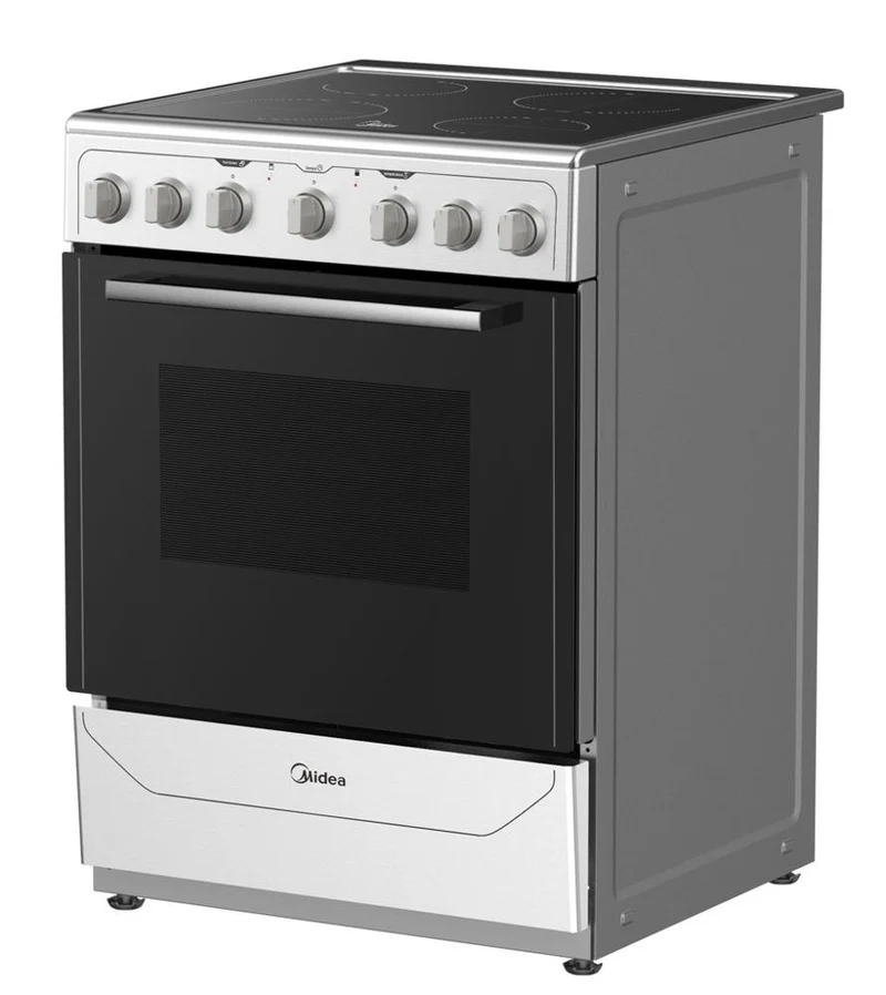 Cocina Eléctrica Vitrocerámica Midea de 24" 4 quemadores MES24FS2BADBG - imagen 3