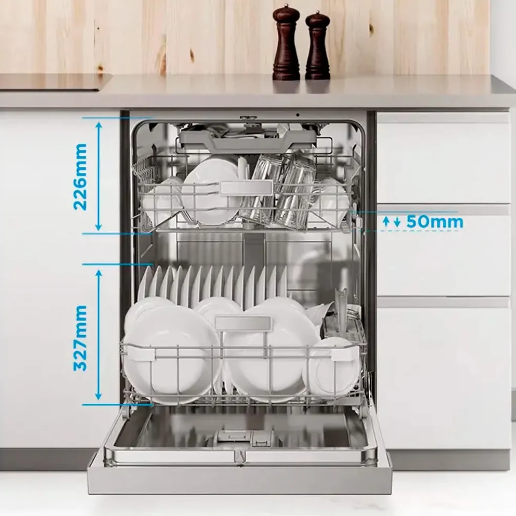 Lavavajillas Midea Empotrable Sense Wash MDWPS1401KSS - imagen 6