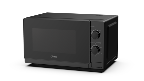 Horno Microondas Midea 0.7 Pies  MMDP07S2BM Negro - imagen 2