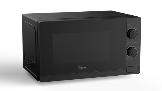 Horno Microondas Midea 0.7 Pies  MMDP07S2BM Negro - imagen 3