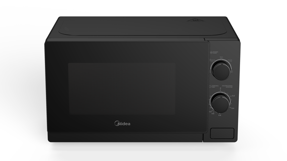 Horno Microondas Midea 0.7 Pies  MMDP07S2BM Negro - imagen 5
