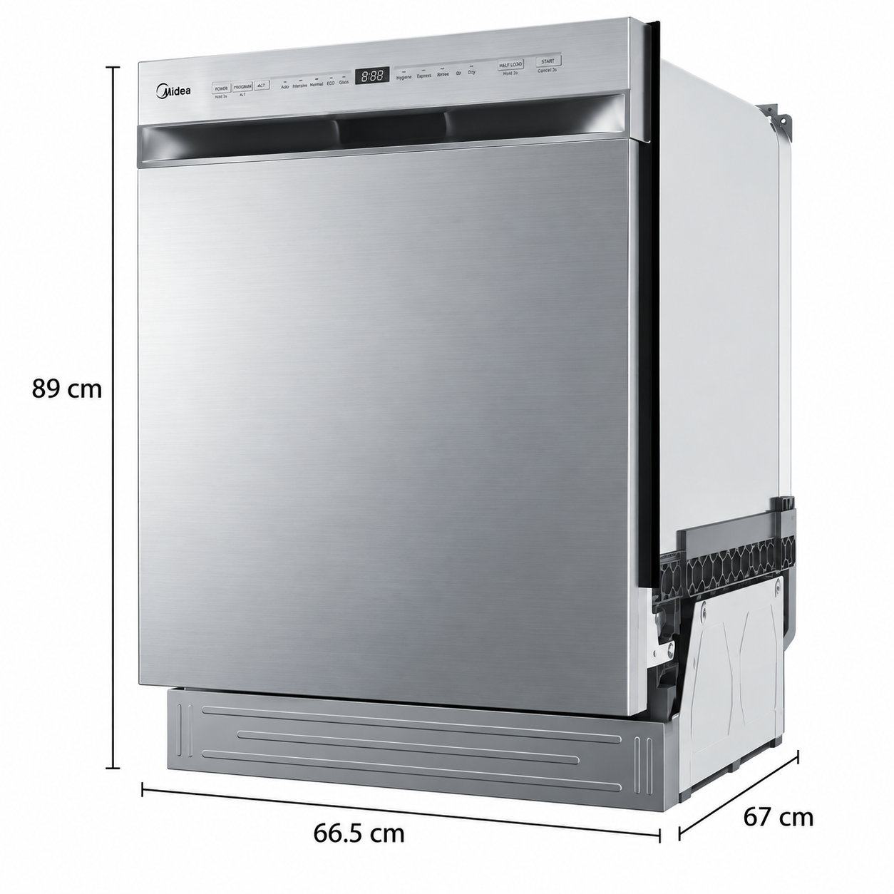 Lavavajillas Midea Empotrable Sense Wash MDWPS1401KSS - imagen 7