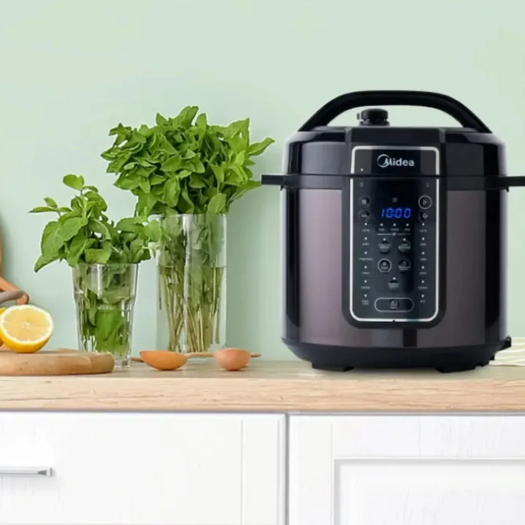 Olla de Presión Eléctrica Midea Multifuncional 6L MPC6B2EBSS - imagen 7