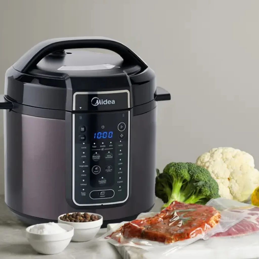 Olla de Presión Eléctrica Midea Multifuncional 6L MPC6B2EBSS - imagen 8