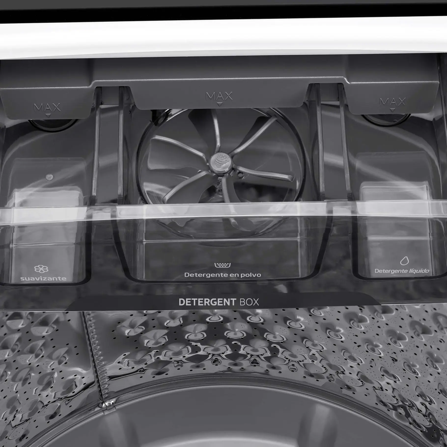 Lavadora Automática Carga Superior Midea 16 kg  MA512W16/W Blanca - imagen 6