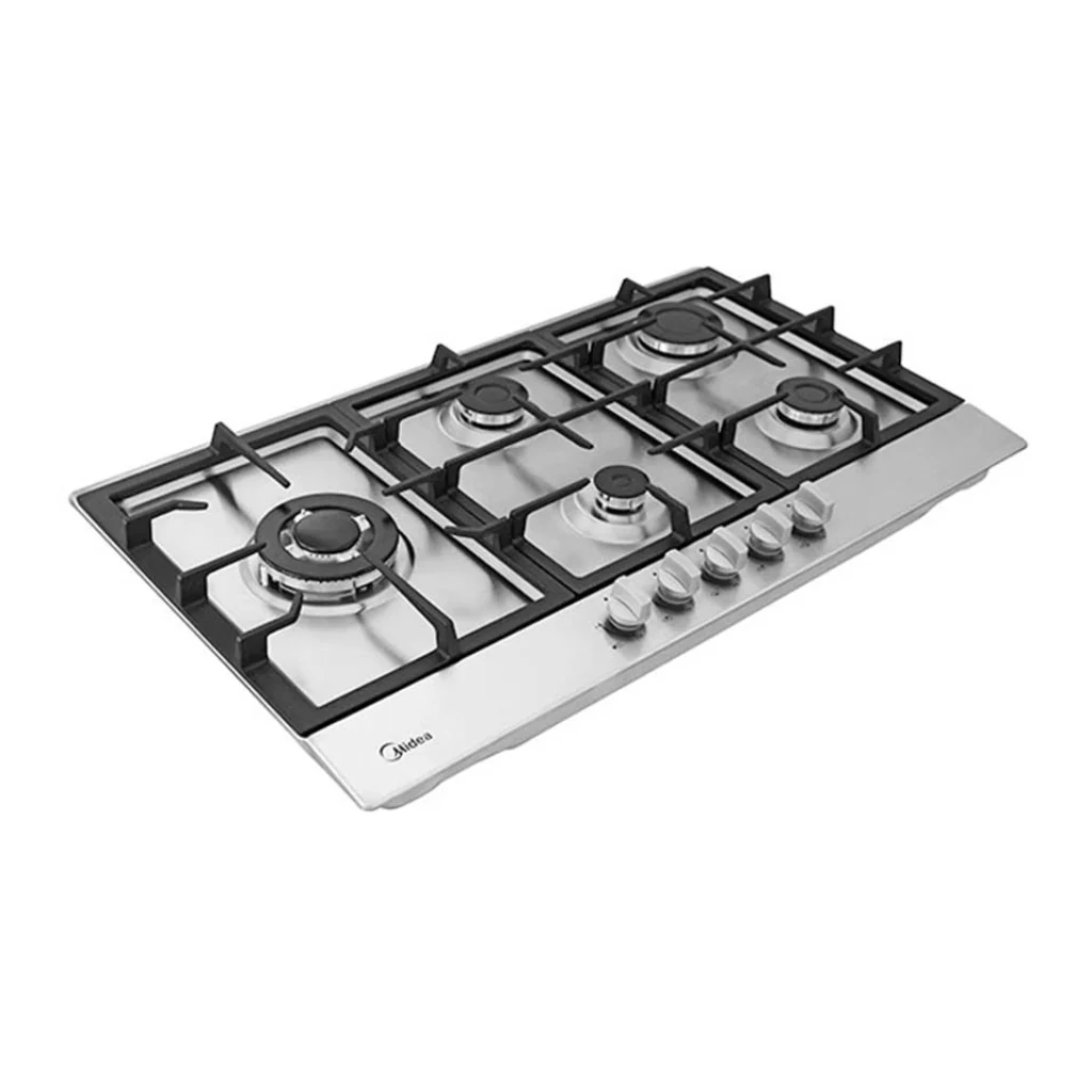 Plantilla a Gas Midea 30" 5 Quemadores MTGB30TL3402GS Acero Inoxidable - imagen 6
