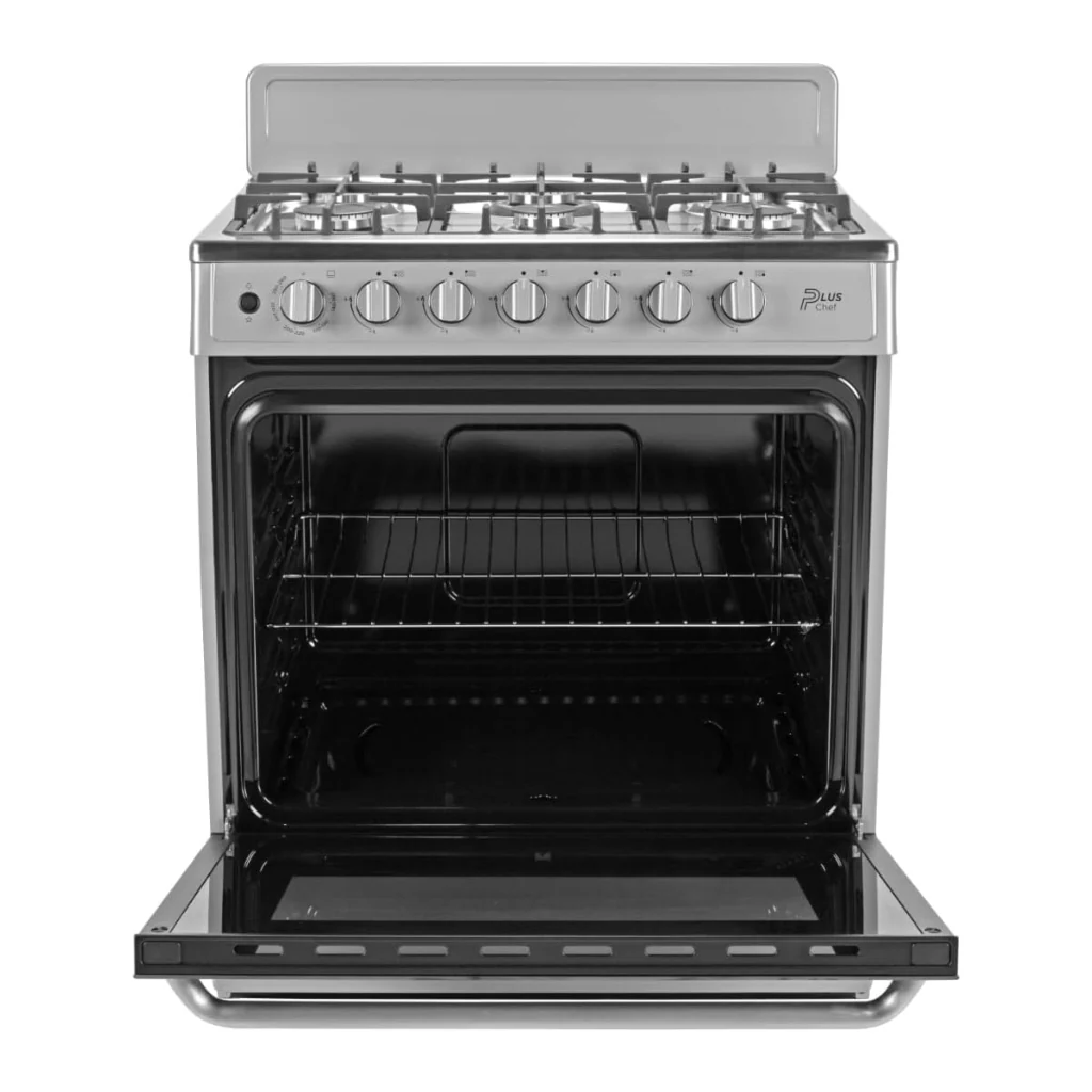 Cocina a Gas Midea 30" 6 Quemadores MGS30FS1BEABG Silver - imagen 5