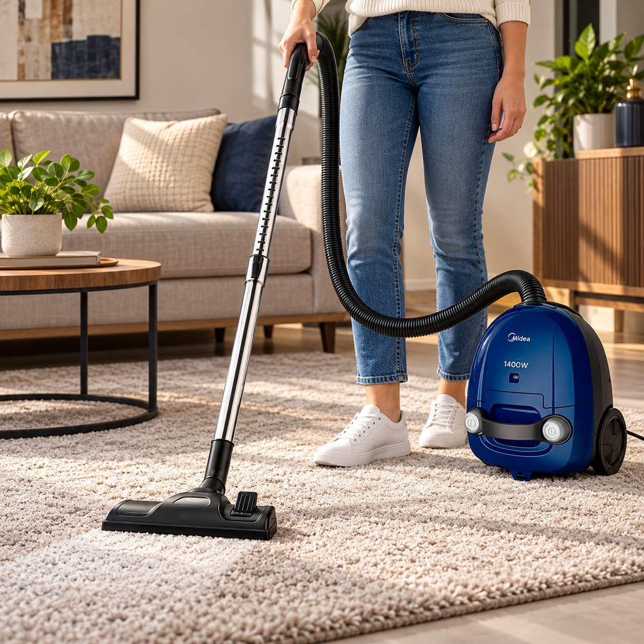 Aspiradora Midea Con Bolsa 1.5L 1400W MC11SA2B-CA - imagen 1