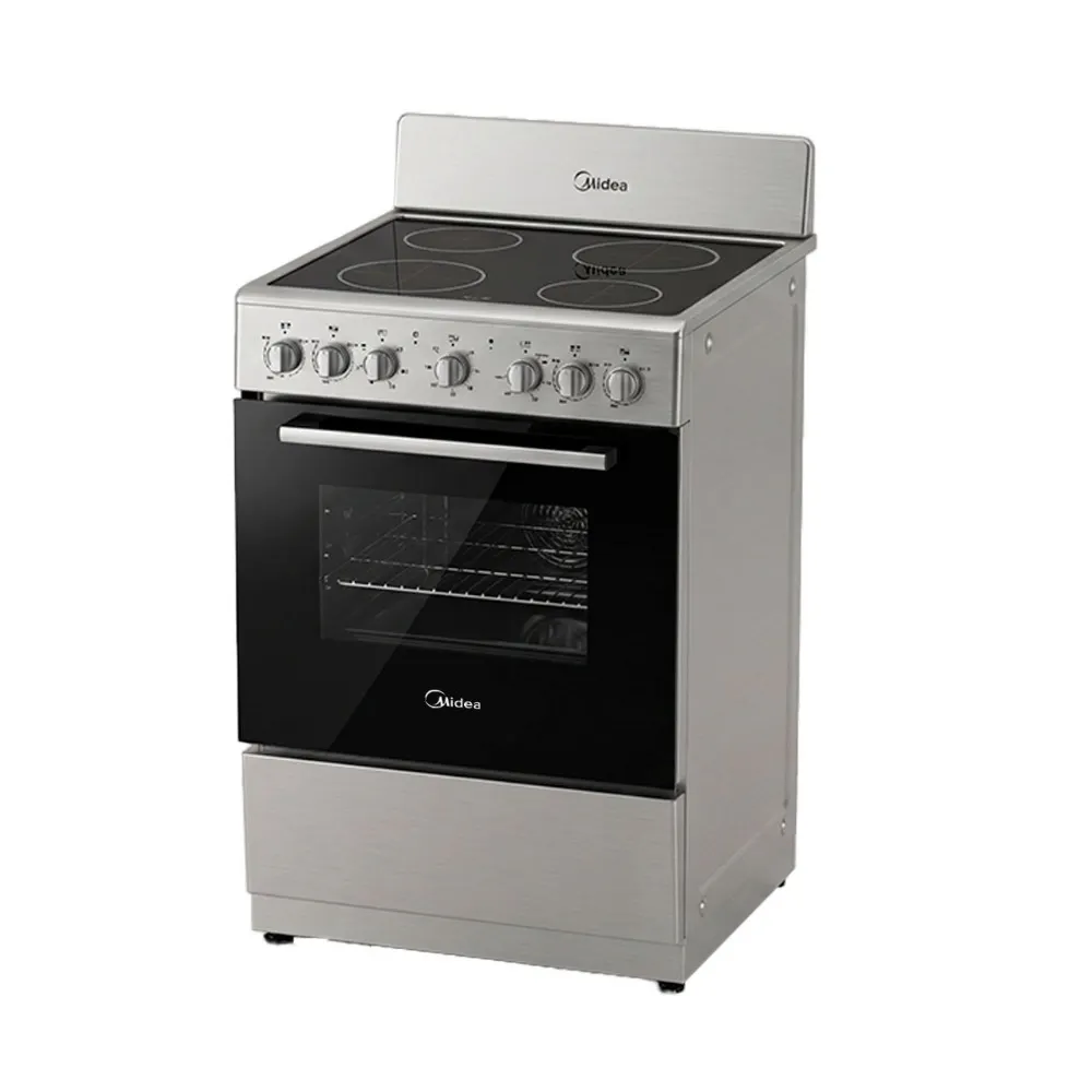 Cocina Eléctrica Midea Vitrocerámica de 20" 4 Quemadores MES20FS2BADBG Negro - imagen 2