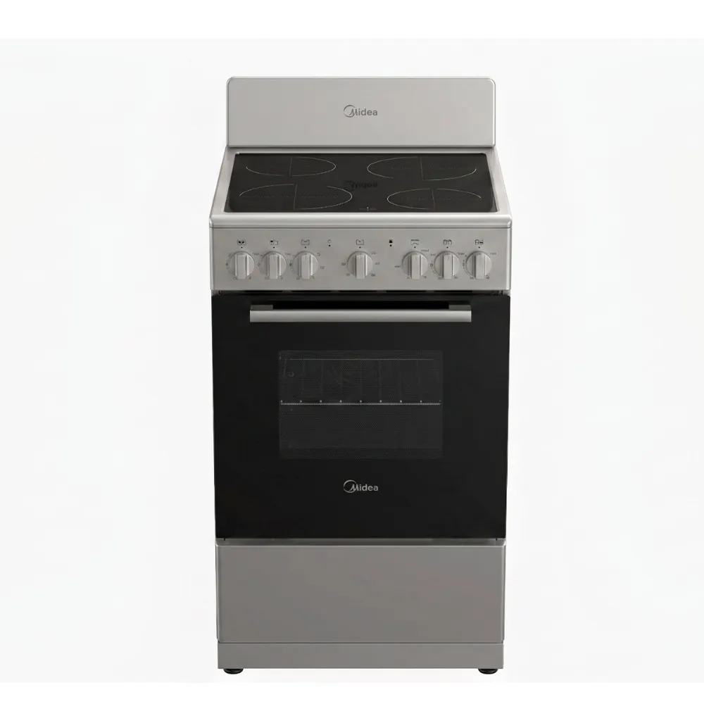 Cocina Eléctrica Midea Vitrocerámica de 20" 4 Quemadores MES20FS2BADBG Negro - imagen 3