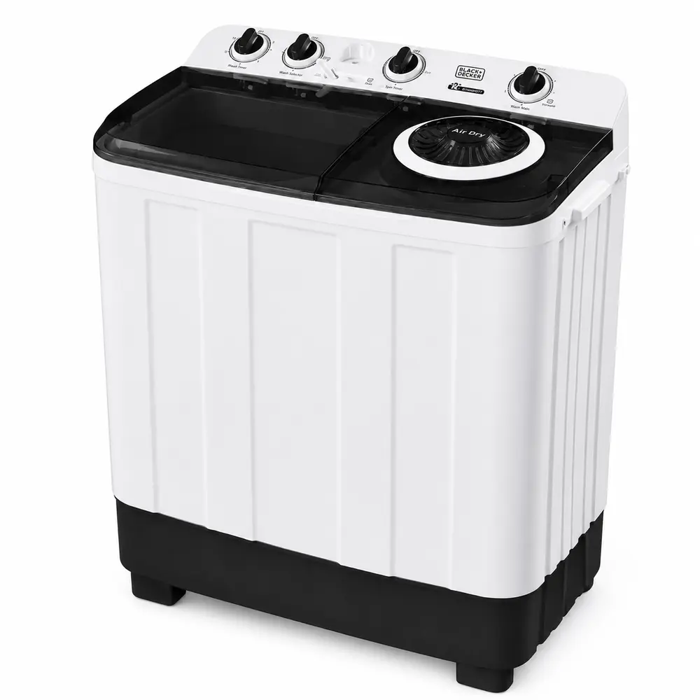 Lavadora Semiautomática Black+Decker 14 Kg Doble Tina Twin Tub BXWABH14TT  Blanco - imagen 2