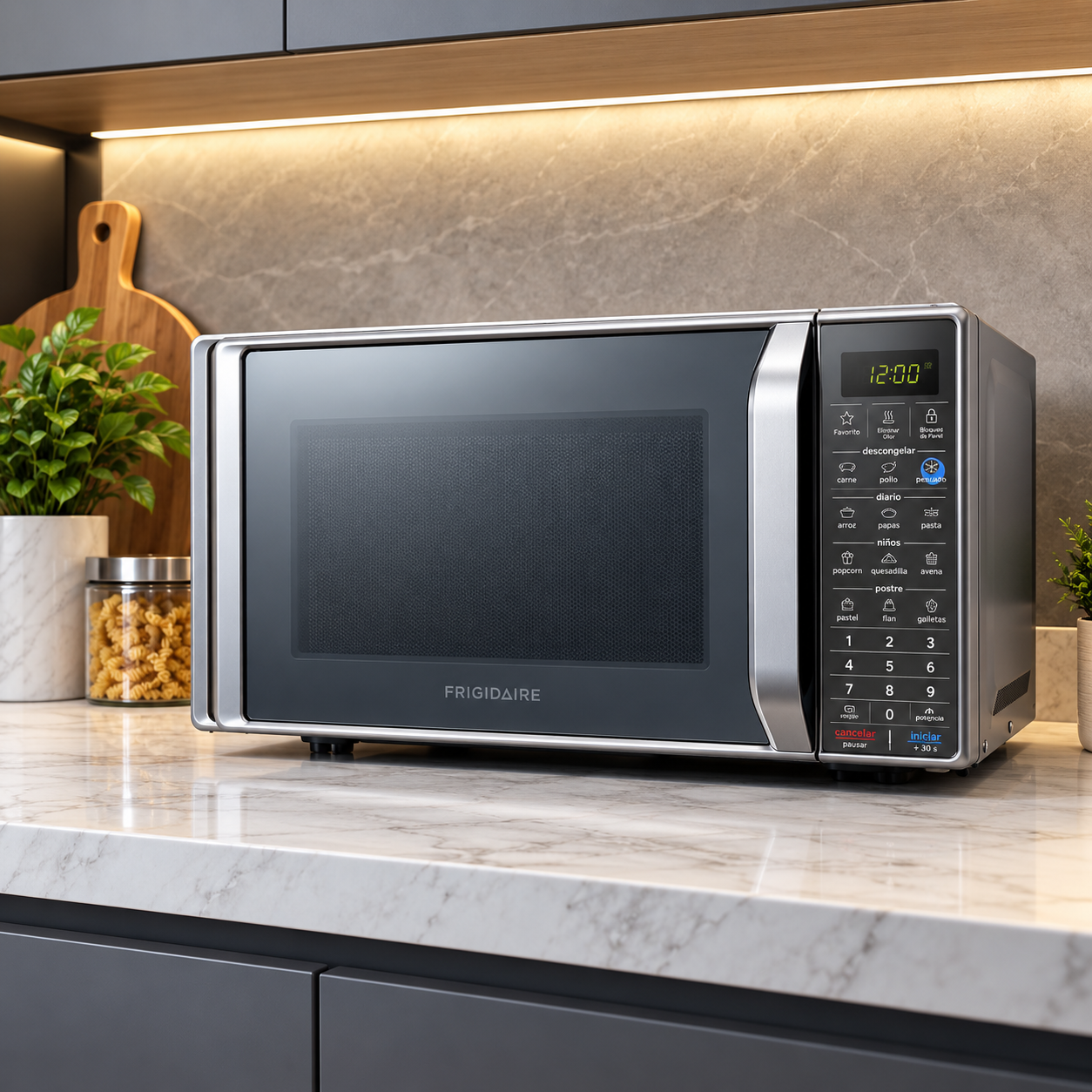Horno Microondas Frigidaire 0.7 Pies 900W  FMDO20S3GSPG Plateado - imagen 1