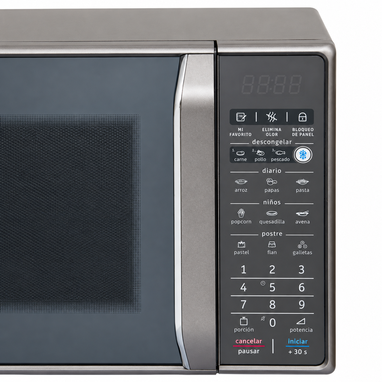 Horno Microondas Frigidaire 0.7 Pies 900W  FMDO20S3GSPG Plateado - imagen 4