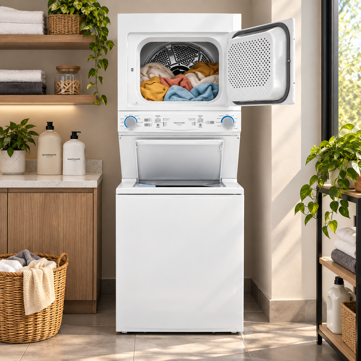 Centro De Lavado A Gas Frigidaire 21kg FLCG7522AW Blanco - imagen 1