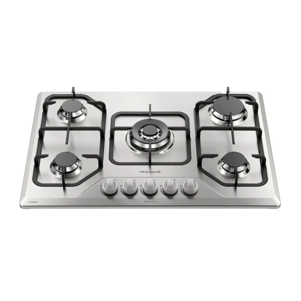 Plantilla de Gas Empotrable Frigidaire 30" 5 Quemadores Acero Inoxidable FTGC3050XS - imagen 2