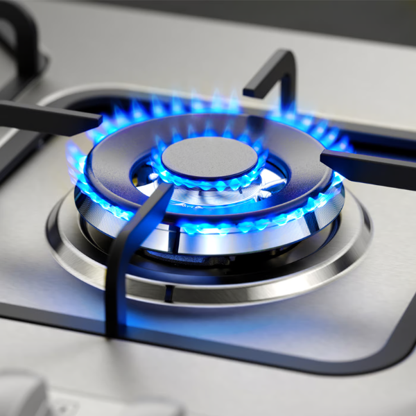 Plantilla de Gas Empotrable Frigidaire 30" 5 Quemadores Acero Inoxidable FTGC3050XS - imagen 3