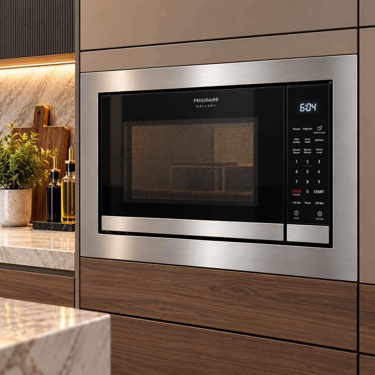 Horno Microondas Empotrable Frigidaire 30" Acero Inoxidable GMBS3068BF - imagen 1
