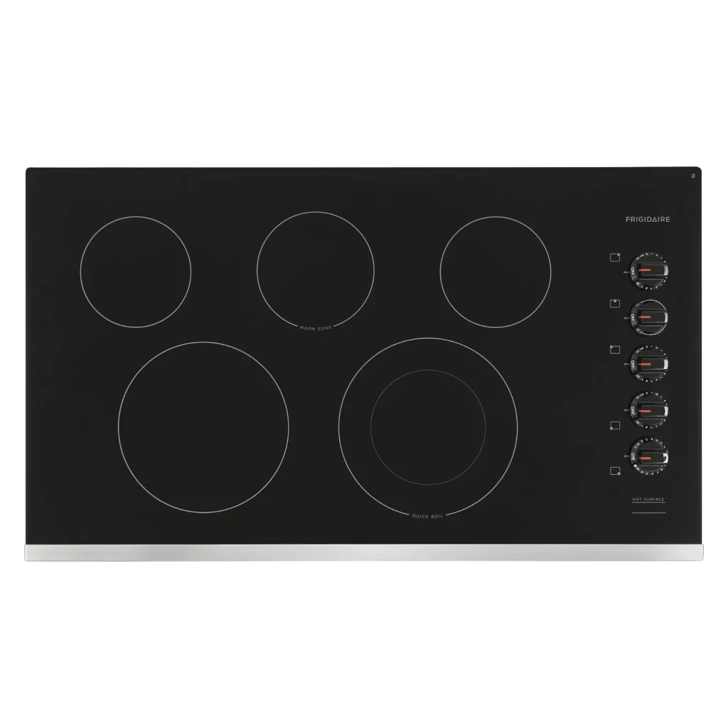 Plantilla Eléctrica Empotrable Frigidaire 36" 5 Discos Vitrocerámica FFEC3625US - imagen 6