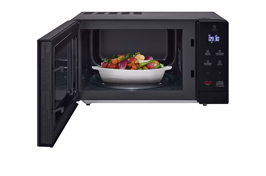 Horno Microondas LG NeoChef 1.1 Pies Cúbicos MS3032JAS Negro - imagen 7