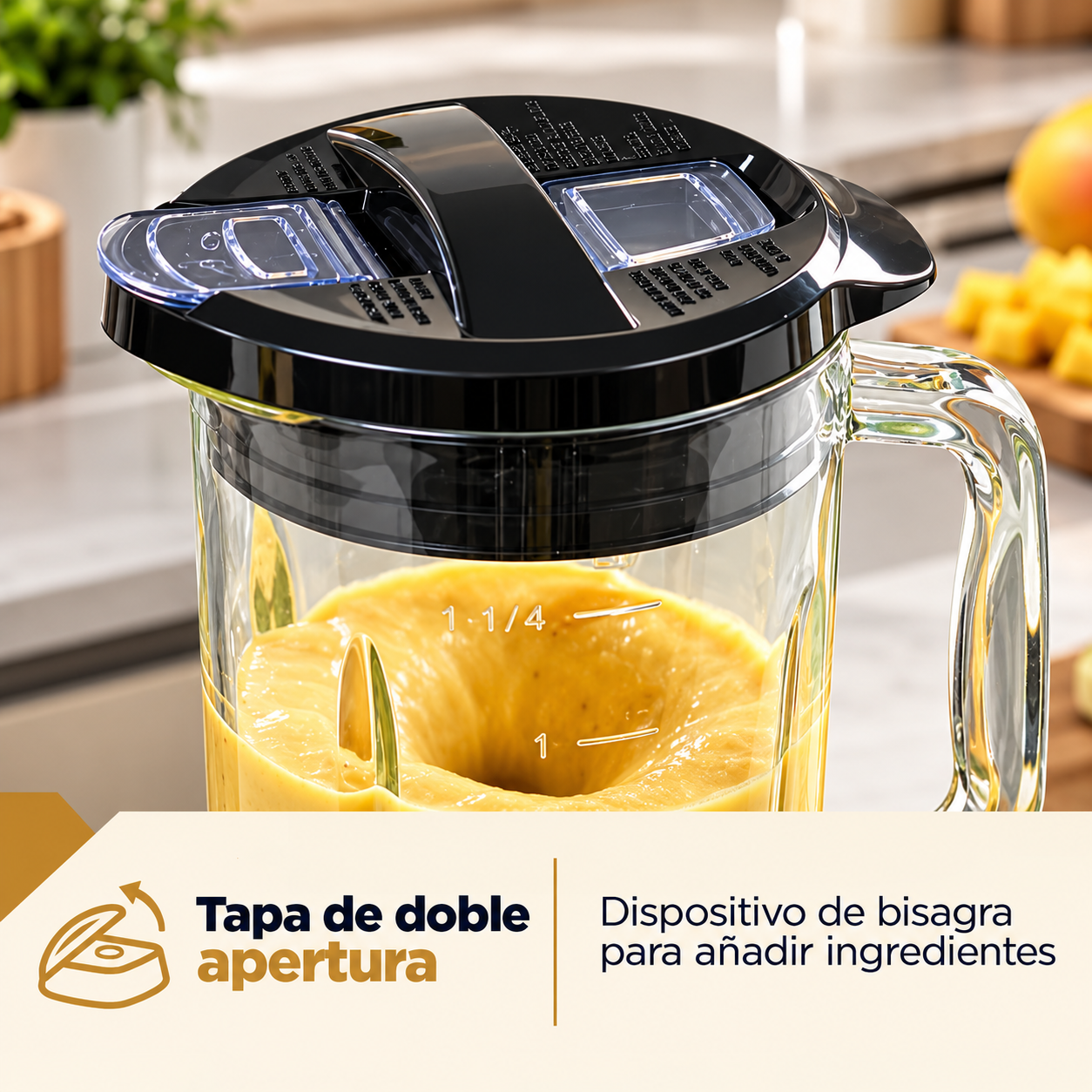 Licuadora Black + Decker de Vidrio 8 Velocidades 1.25L BL0876-2SDLA Gris - imagen 9