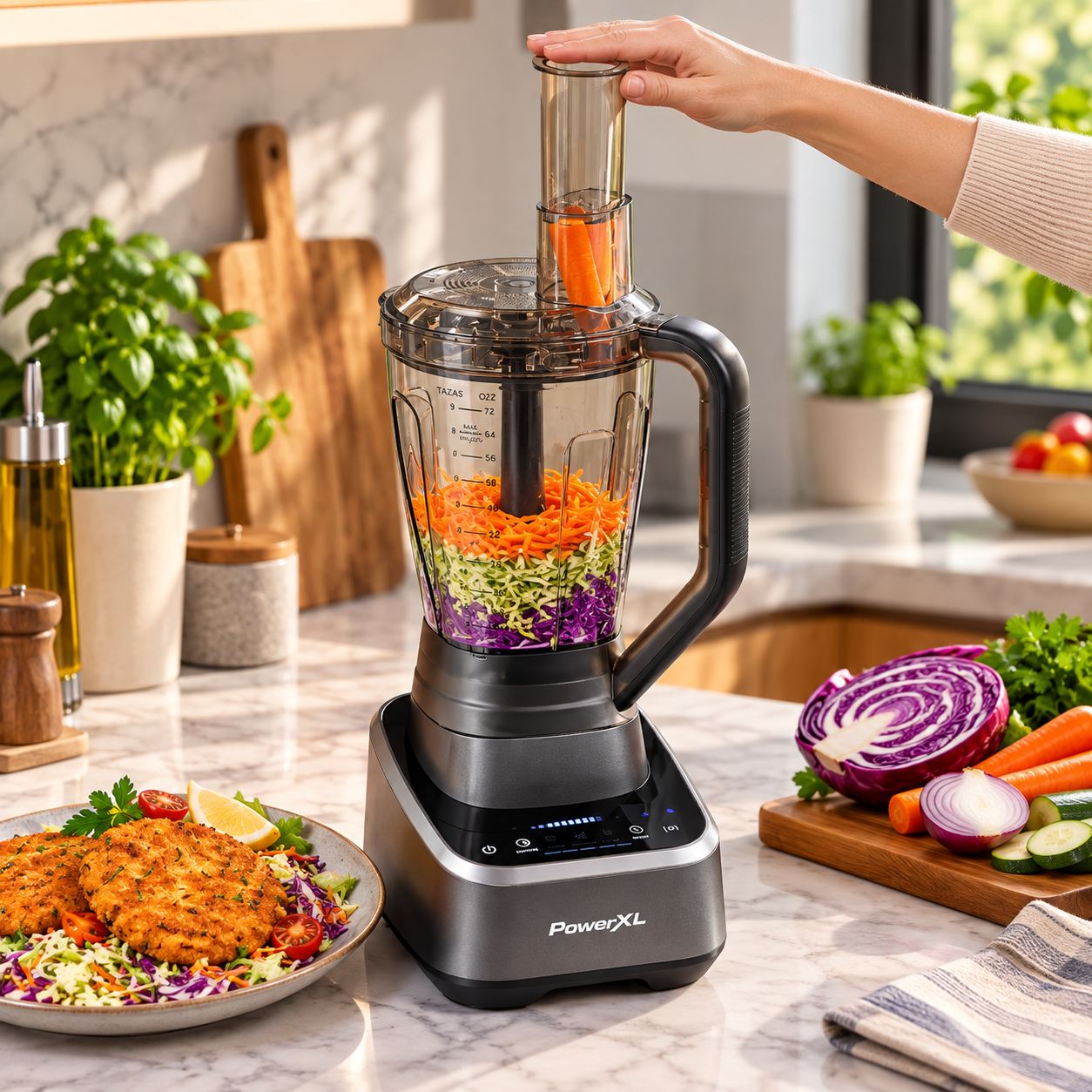 Licuadora y Procesador de Alimentos PowerXL  Jarra Tritan 2L BL7019-2MPLA - imagen 9