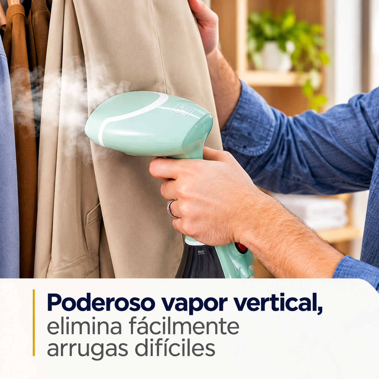 Plancha Vaporizador de mano  Vertical Black + Decker HGS250-LA - imagen 10