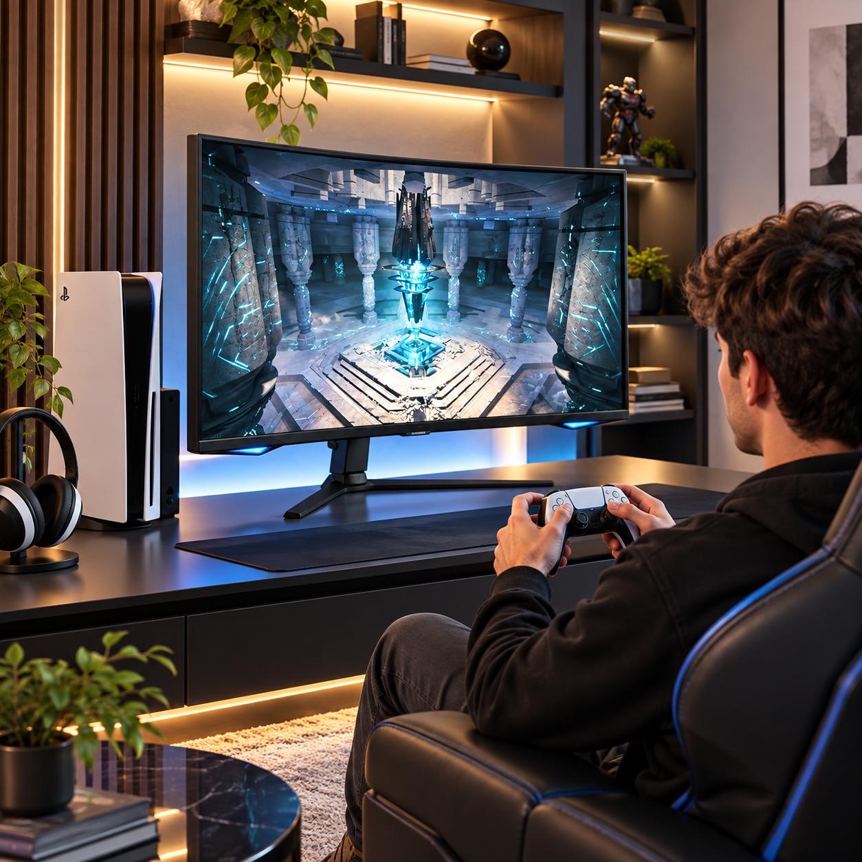 Monitor Gamer Curvo Samsung Odyssey 27 Pulgadas QHD 240Hz  HDR600 LS27BG650ENXGO