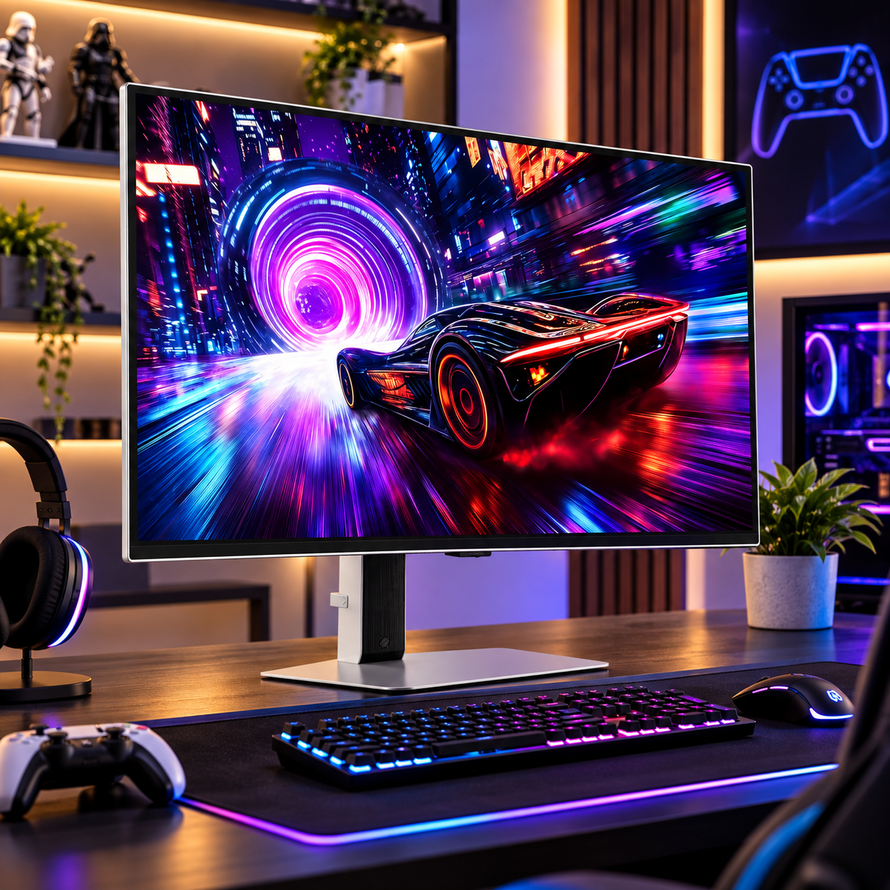 Monitor Gamer Samsung Odyssey OLED G8 32 Pulgadas 4K 240Hz LS32FG810SNXZA - imagen 1