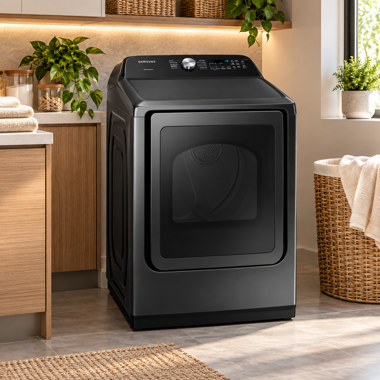 Secadora de Ropa a Gas Samsung 24 kg Carga Frontal  DV24A5370PV/AP Negro - imagen 1